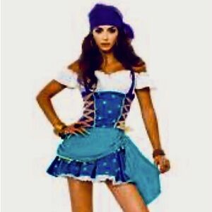 Gypsy Halloween costume.